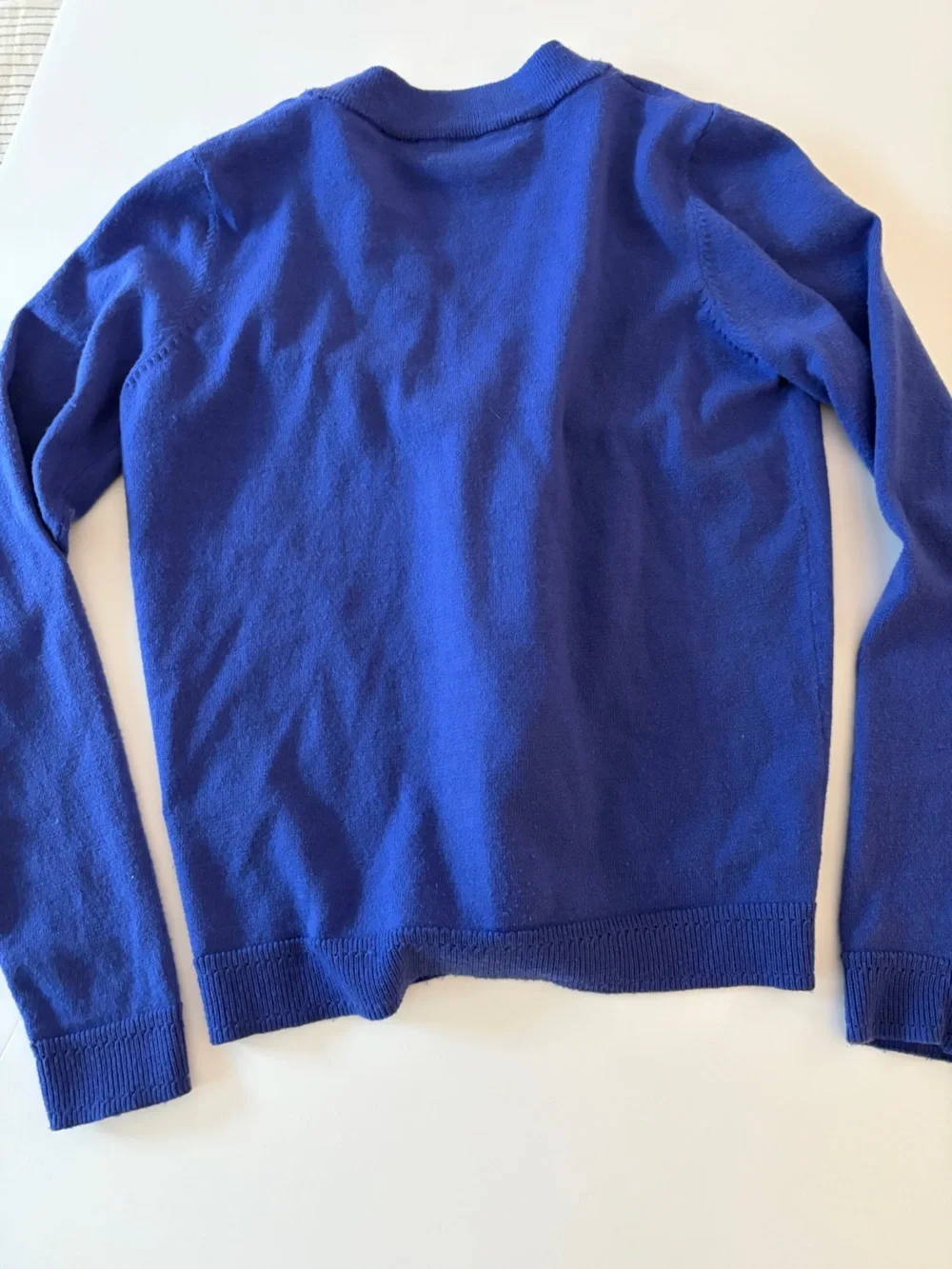 Milly Minis Girls Vibrant Blue Long Sleeve Cardigan Sweater Size 10Y
